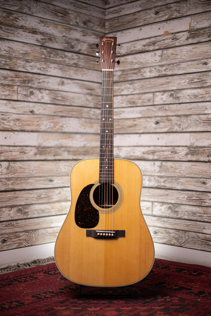 Martin D-28 Left-Handed Acoustic Guitar - Natural