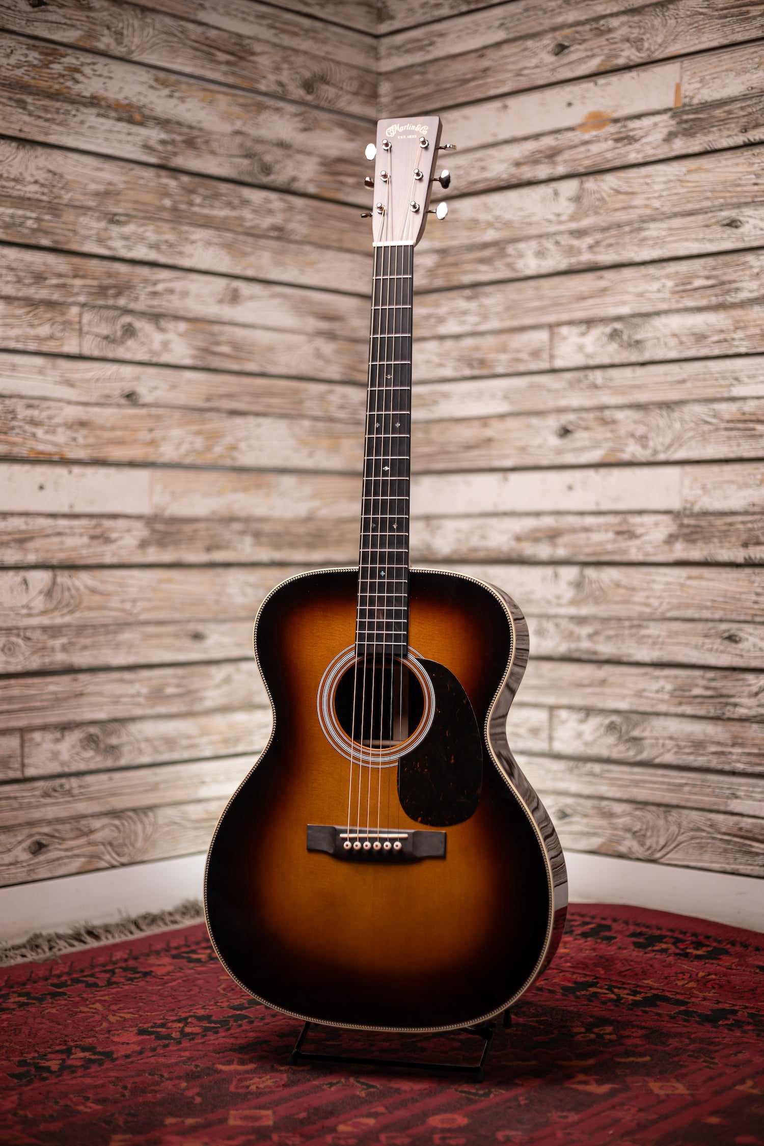 2025 Martin 000-28 1935 Sunburst Acoustic Guitar