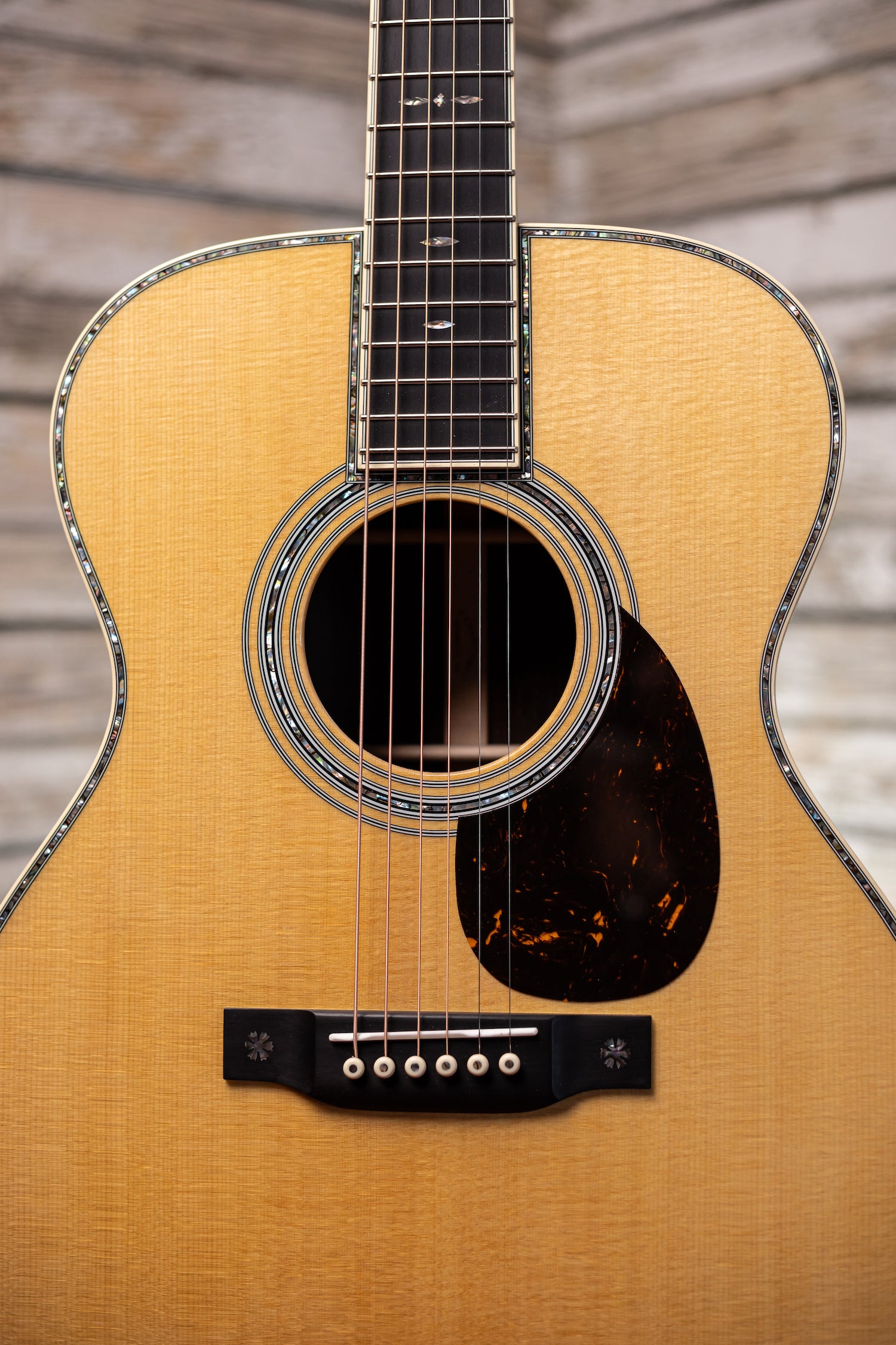 Martin OM-42 Acoustic Guitar - Natural