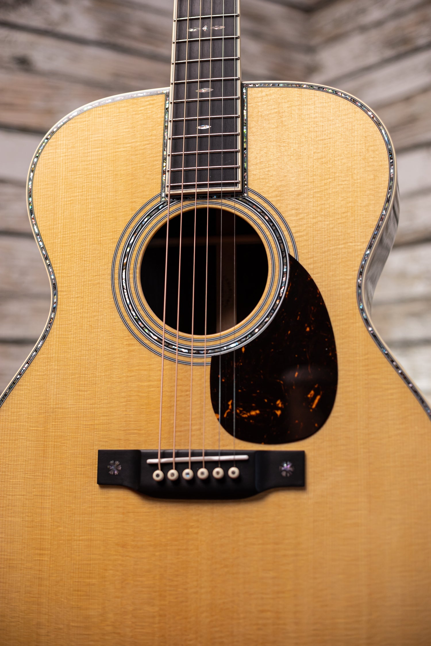 Martin OM-42 Acoustic Guitar - Natural