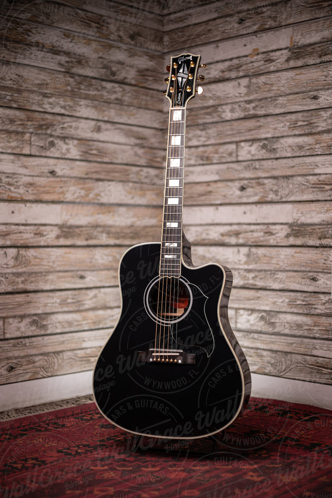 Gibson Songwriter Cutaway Custom Acoustic Guitar - Ebony