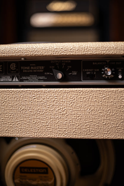 Used Fender Tone Master Deluxe Reverb Guitar Amp