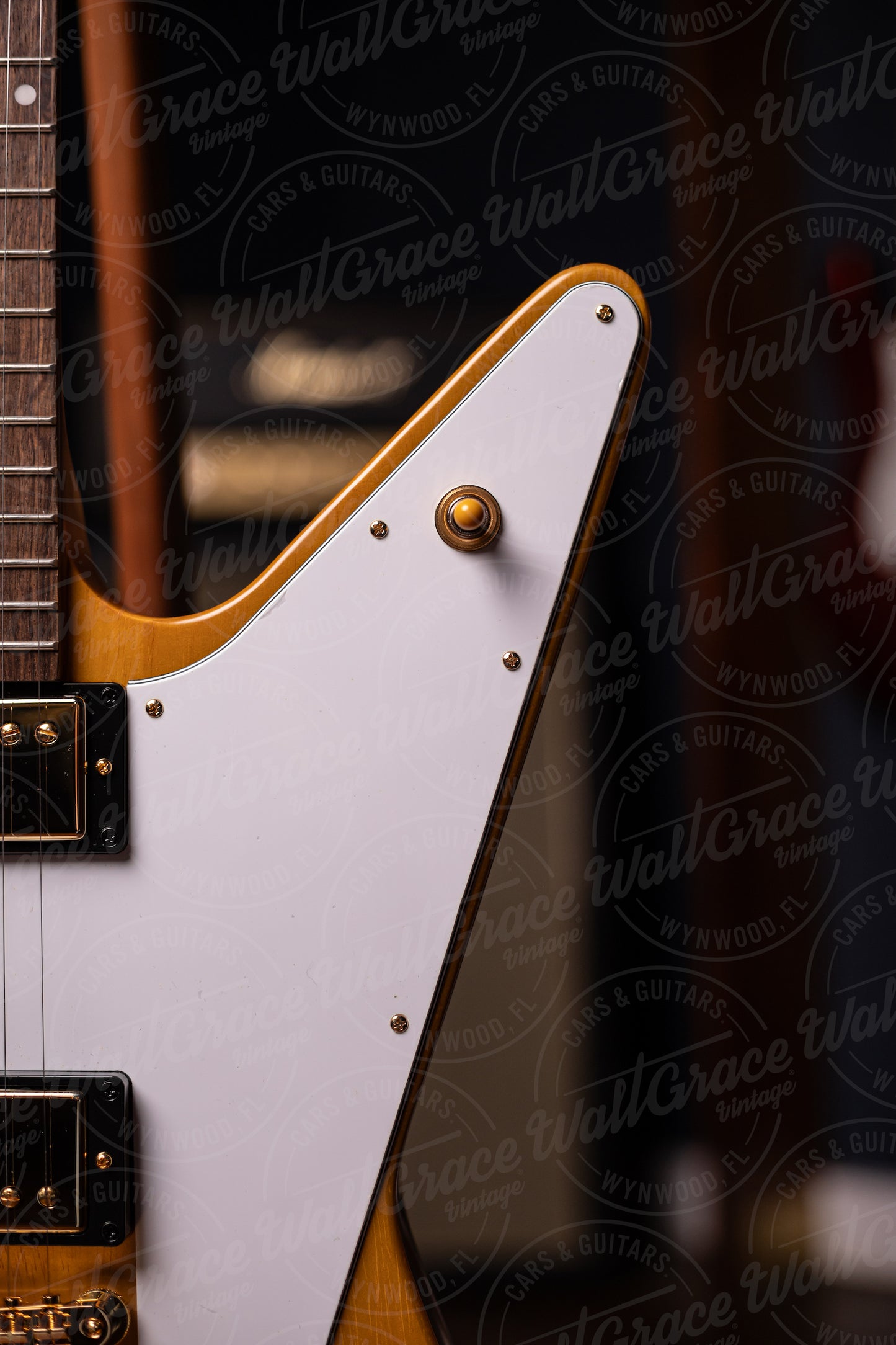Epiphone 1958 Korina Explorer Electric Guitar - Natural W/ White Pickguard
