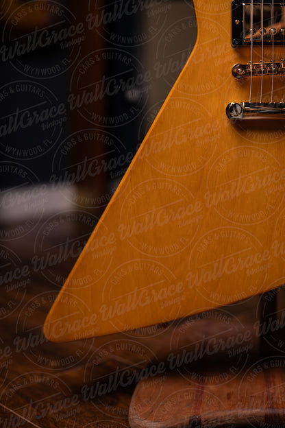 Epiphone 1958 Korina Explorer Electric Guitar - Natural W/ White Pickguard