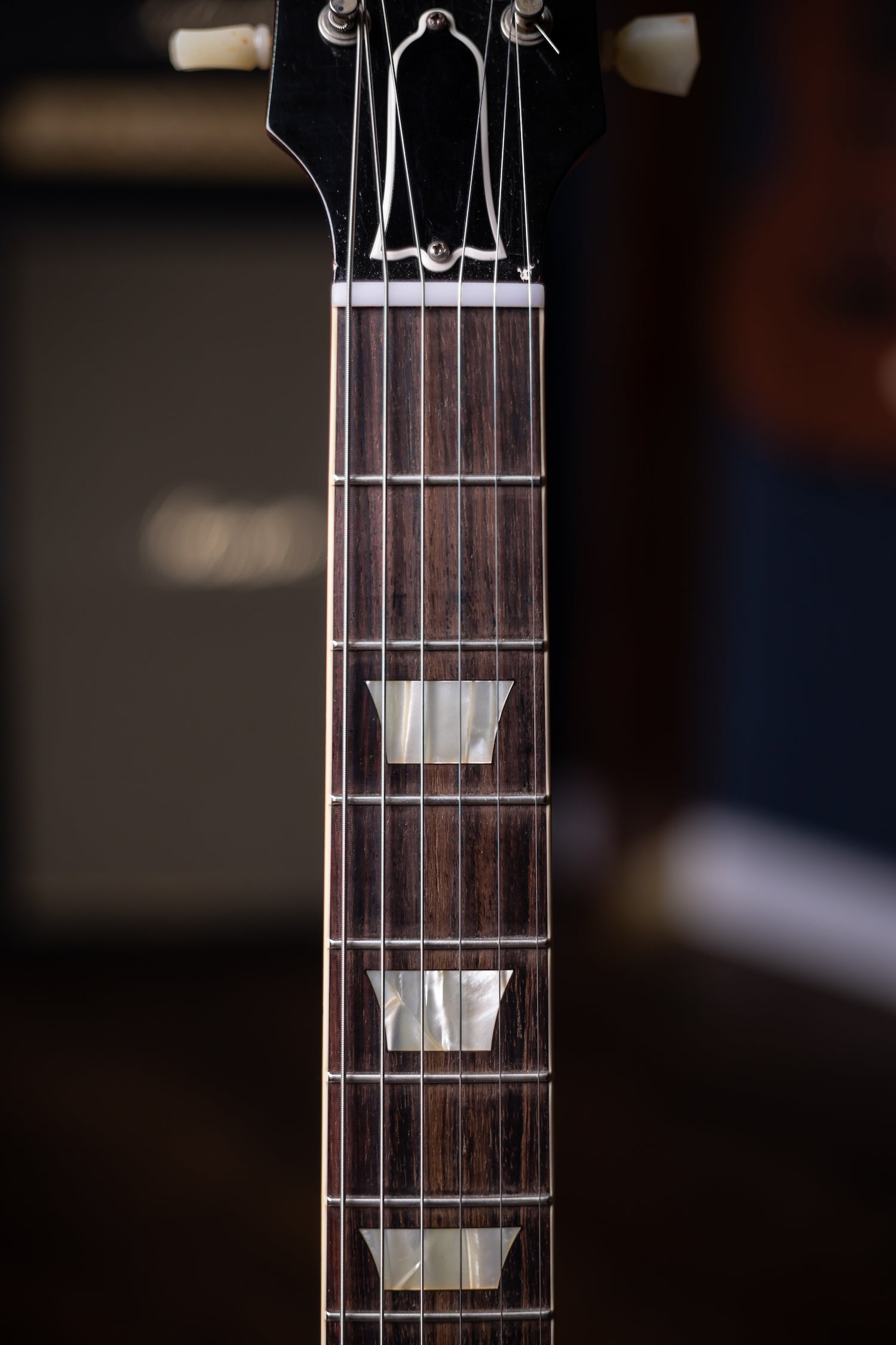 2022 Gibson Custom Shop Sergio Vallin Owned and Stage Used Les Paul Standard Reissue 1958 Murphy Lab Ultra Light Aged Electric Guitar- Bourbon Burst