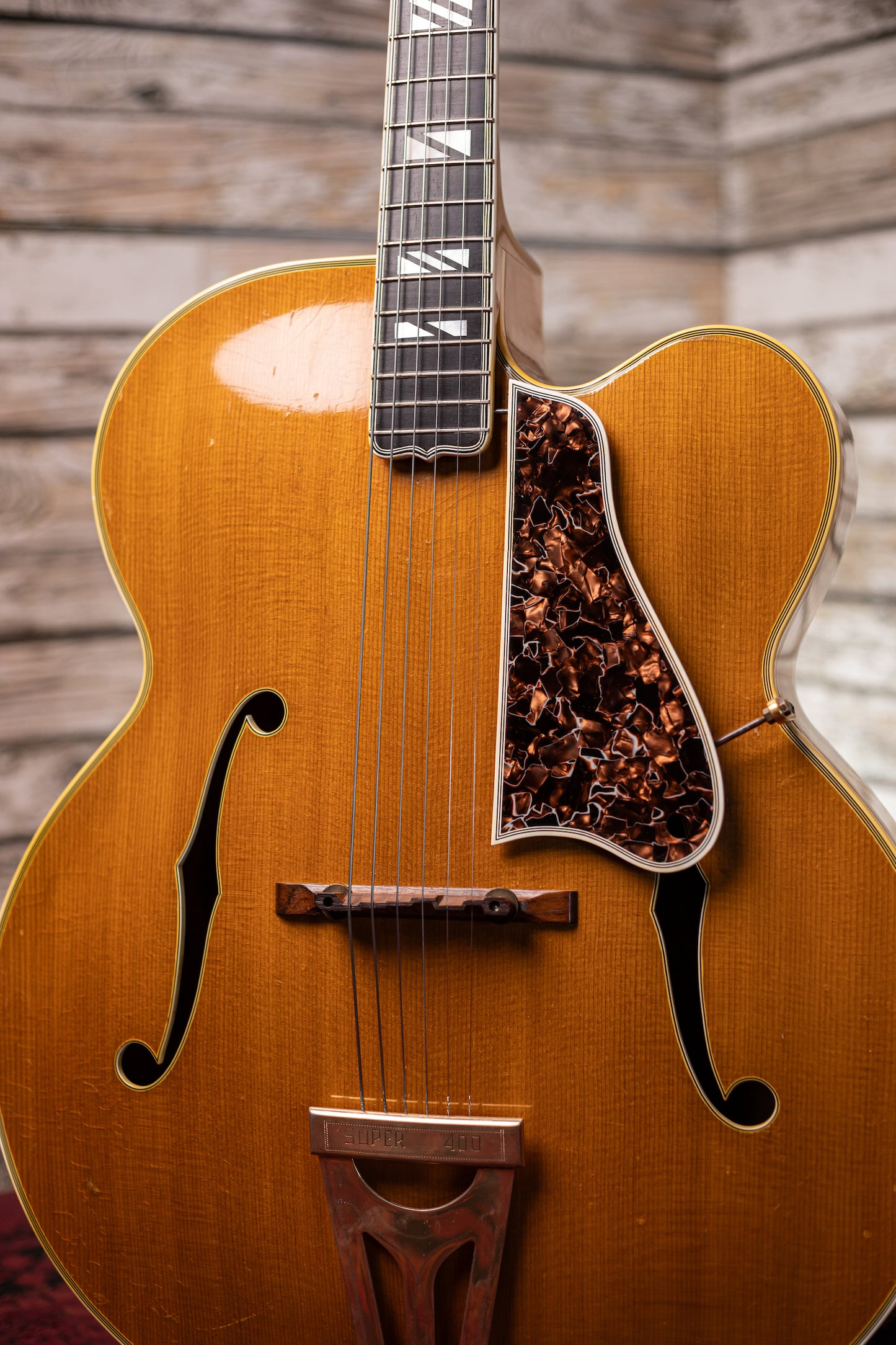 1955 Gibson Super 400C Electric Guitar - Natural