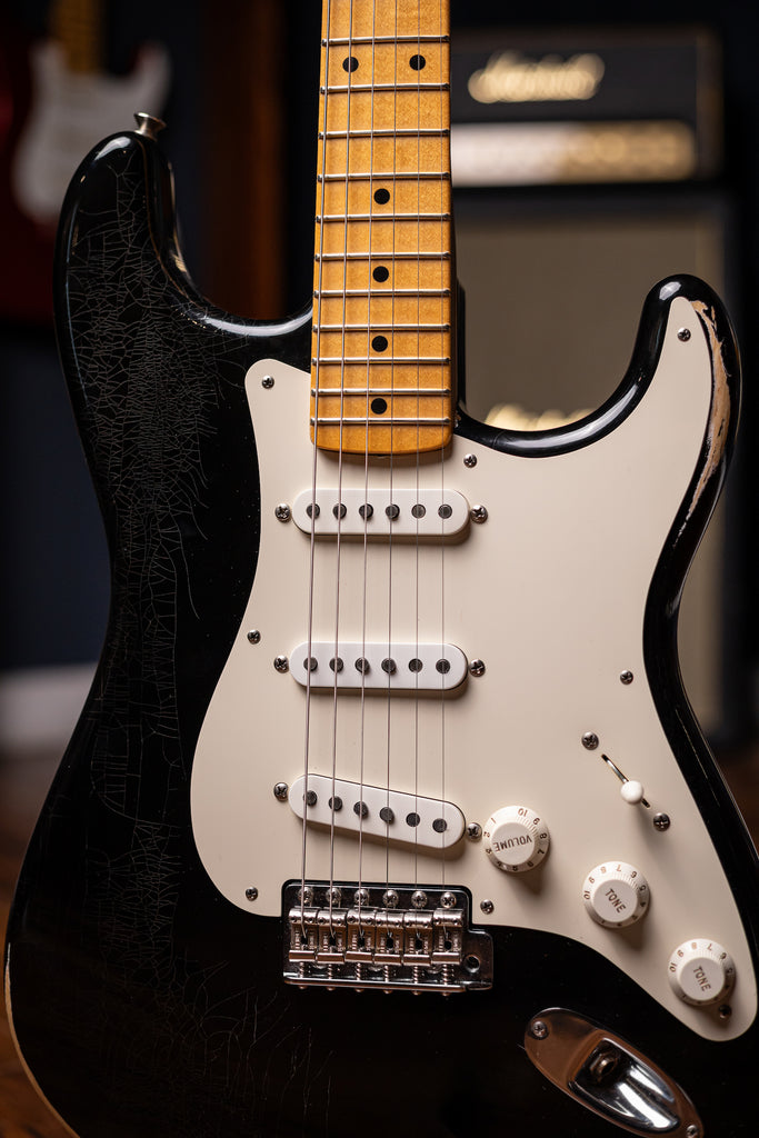 2013 Fender 1957 Stratocaster Closet Classic Electric Guitar - Black