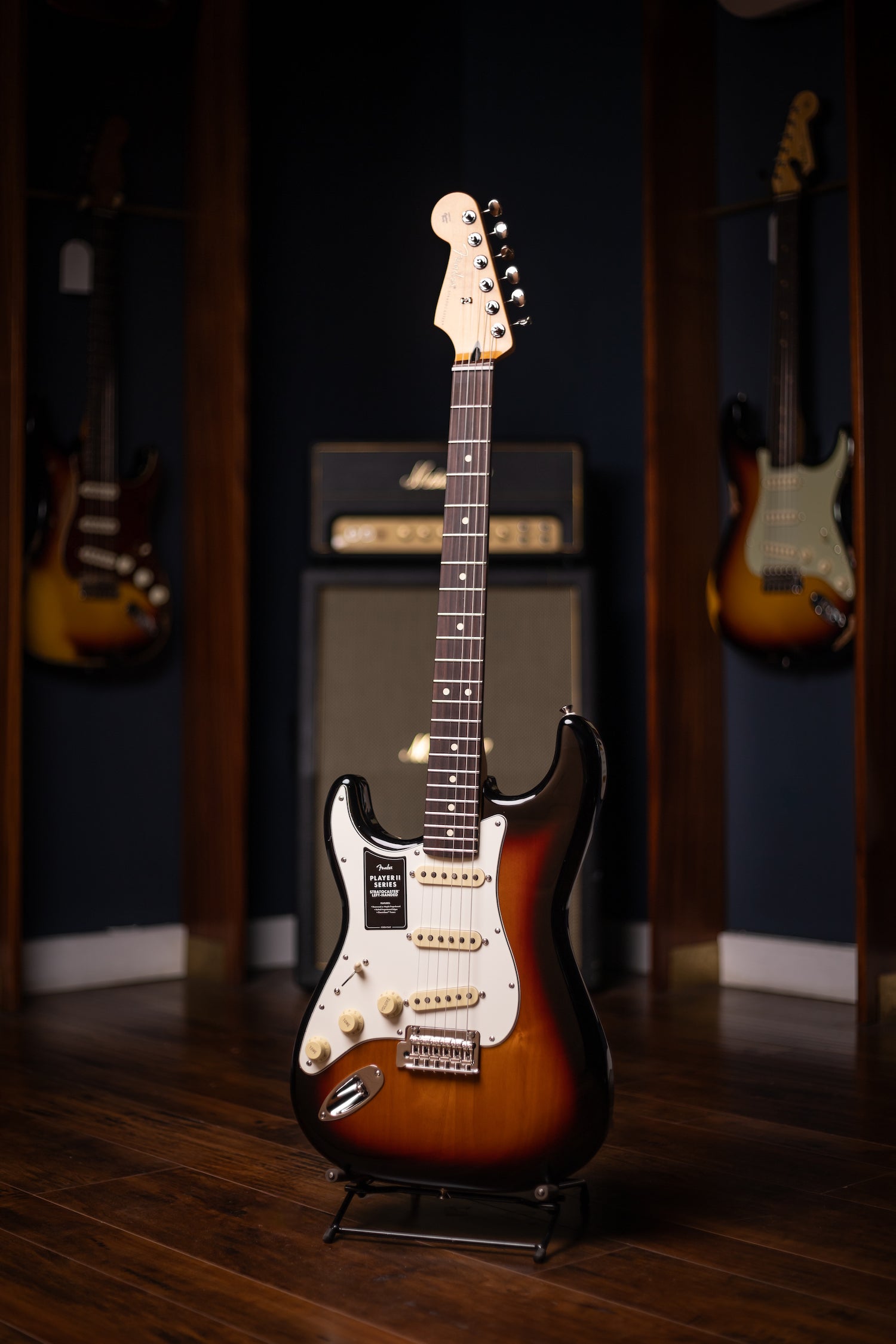 Fender  Player II Stratocaster Left Handed Electric Guitar - 3 Color Sunburst