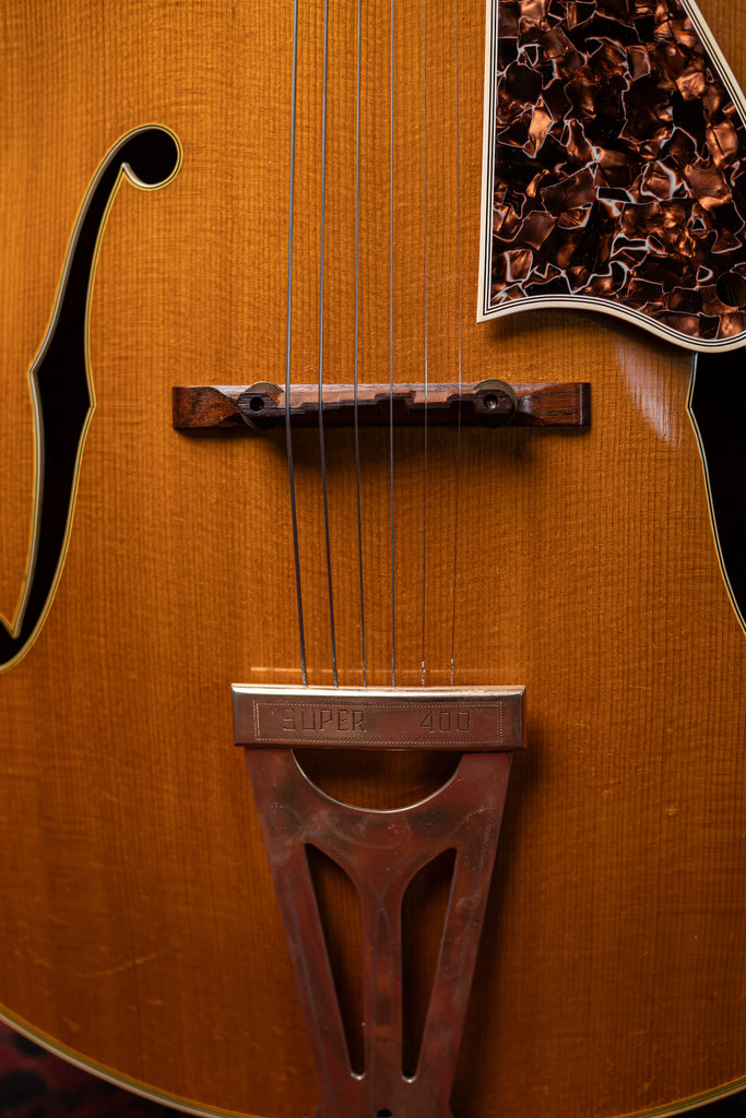 1955 Gibson Super 400C Electric Guitar - Natural