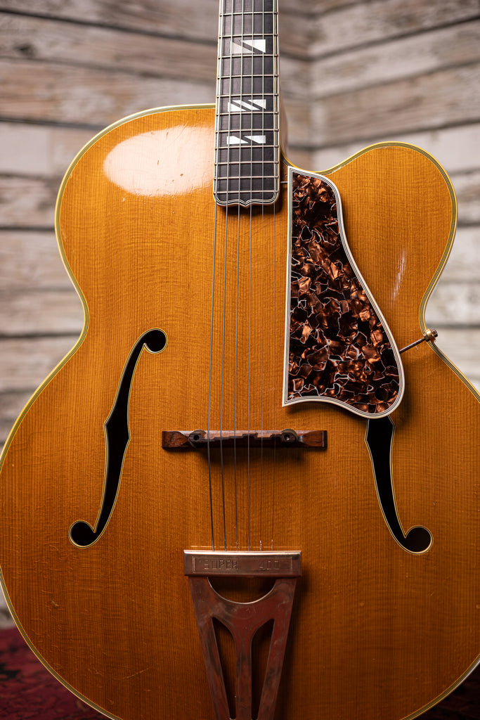 1955 Gibson Super 400C Electric Guitar - Natural