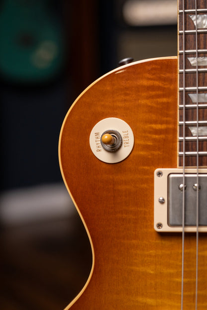 2010 Gibson Custom Shop Burst Brother 1959 Les Paul Reissue Electric Guitar - Tea Burst