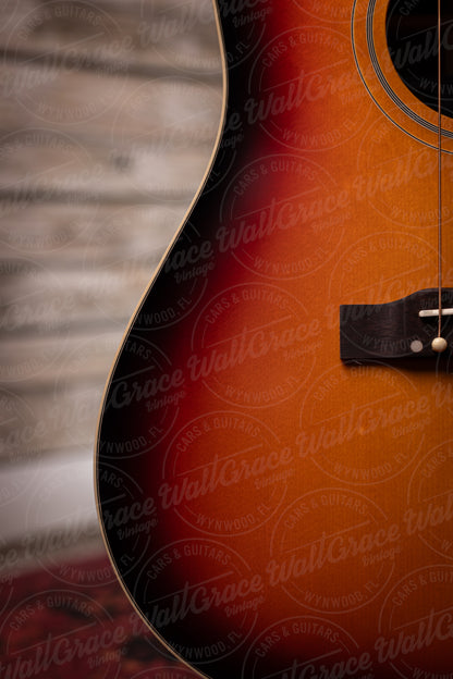 Epiphone Masterbilt Texan Acoustic-Electric Guitar - Faded Cherry Aged