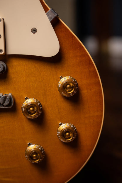 2010 Gibson Custom Shop Burst Brother 1959 Les Paul Reissue Electric Guitar - Tea Burst