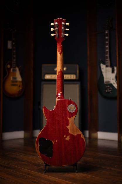 2014 Gibson Les Paul 1959 Reissue Electric Guitar - Heavy Aged Sunburst