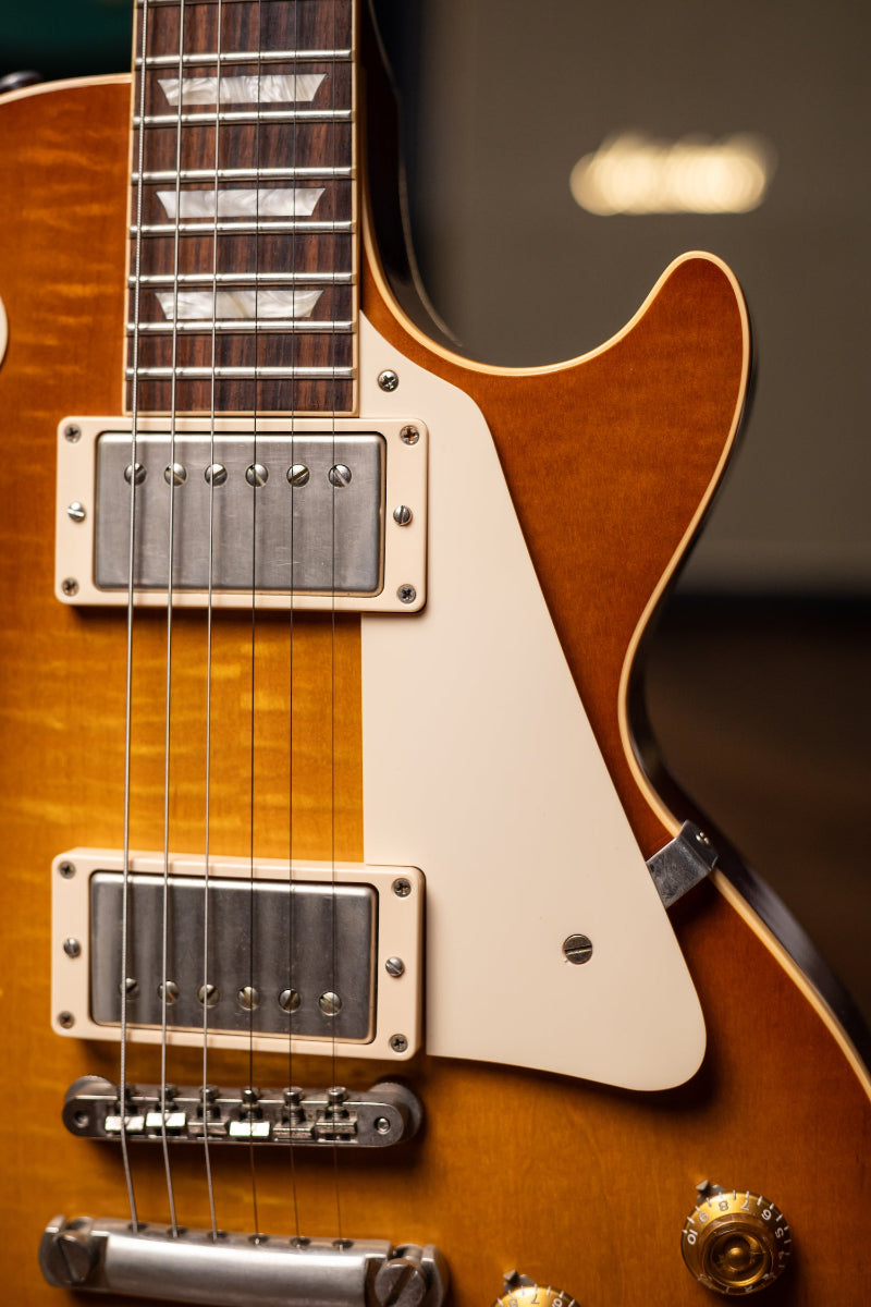 2010 Gibson Custom Shop Burst Brother 1959 Les Paul Reissue Electric Guitar - Tea Burst