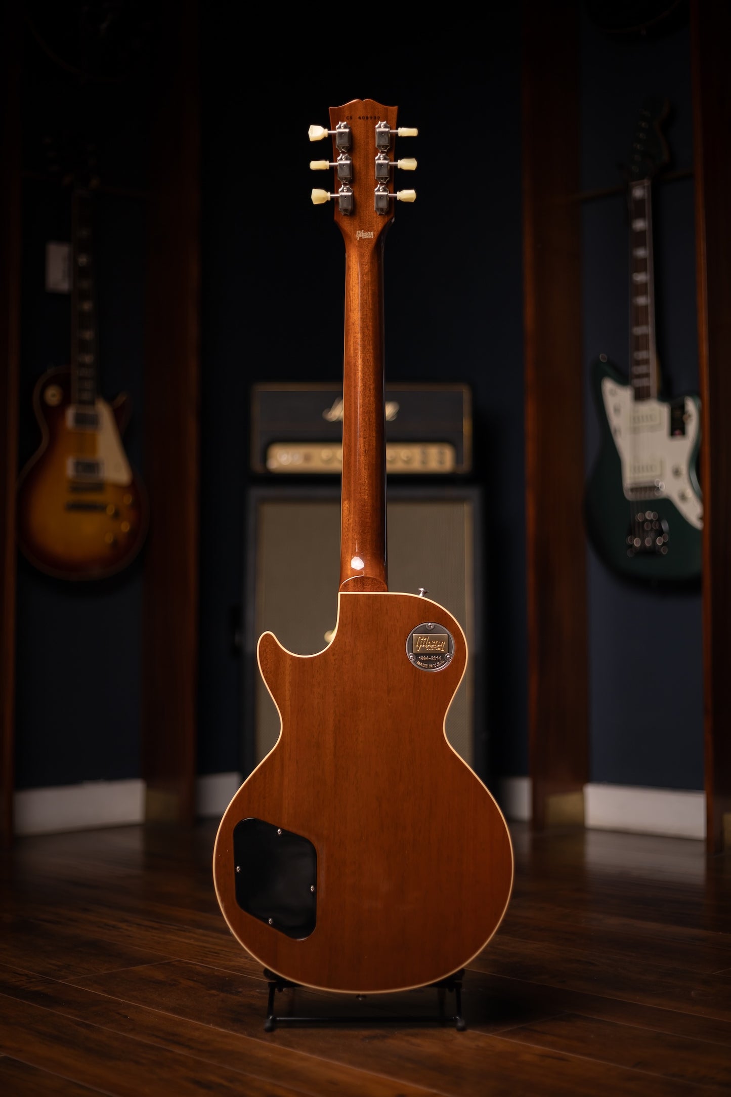 2014 Gibson Les Paul Long Scale Electric Guitar - Iced Tea Burst