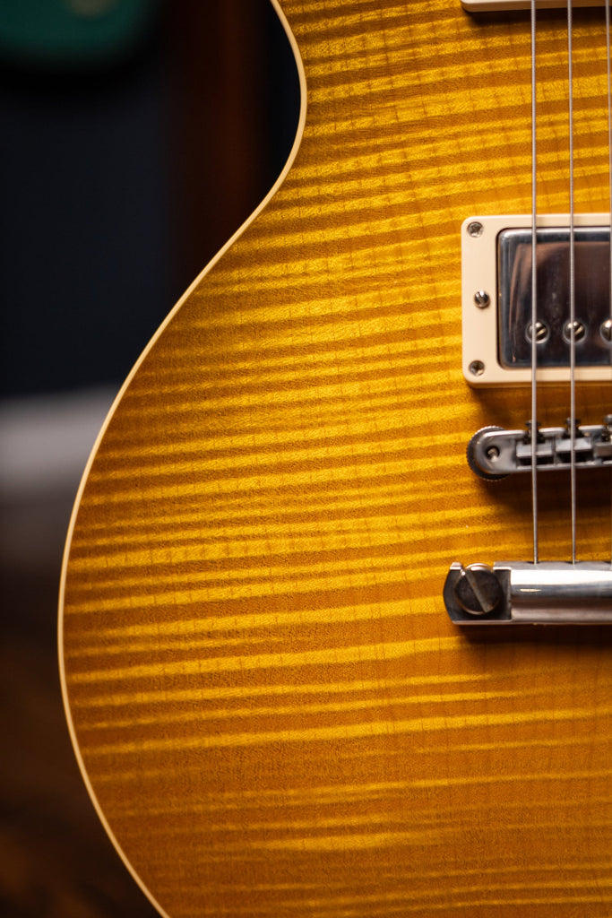 2019 Gibson 1959 Les Paul Reissue 60th Anniversary Gold Book Electric Guitar - Dirty Lemon