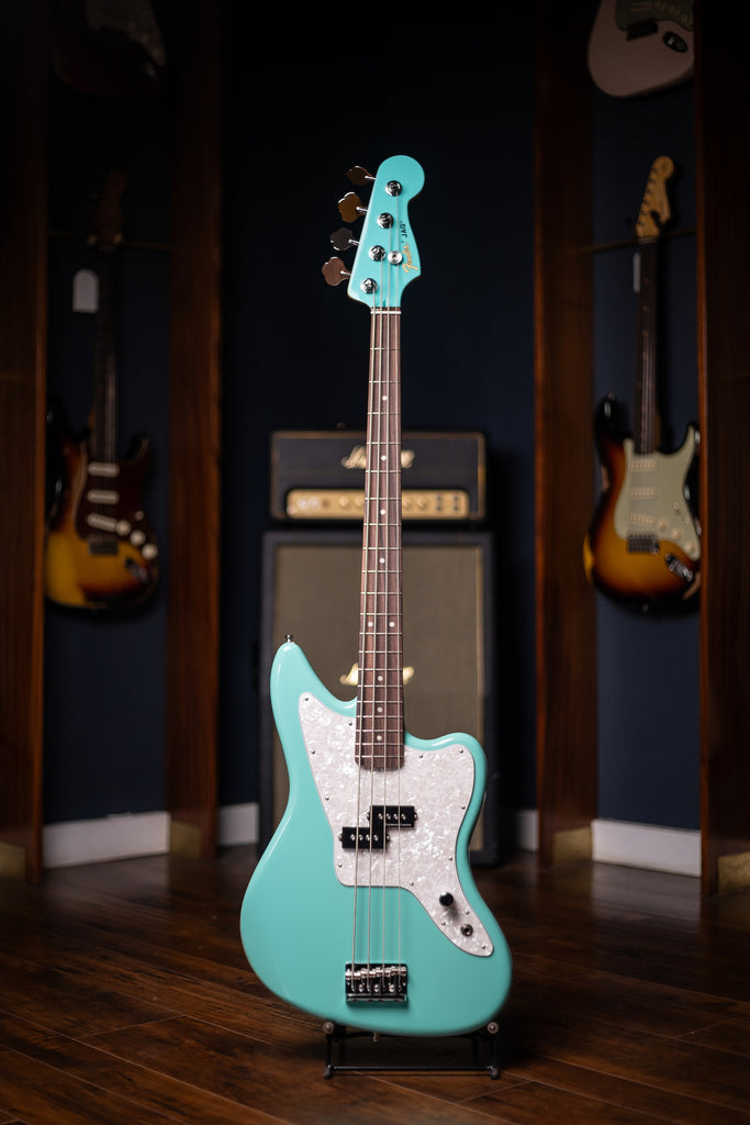 Fender Mark Hoppus Jaguar Rosewood Fingerboard Bass - Sea Foam Green