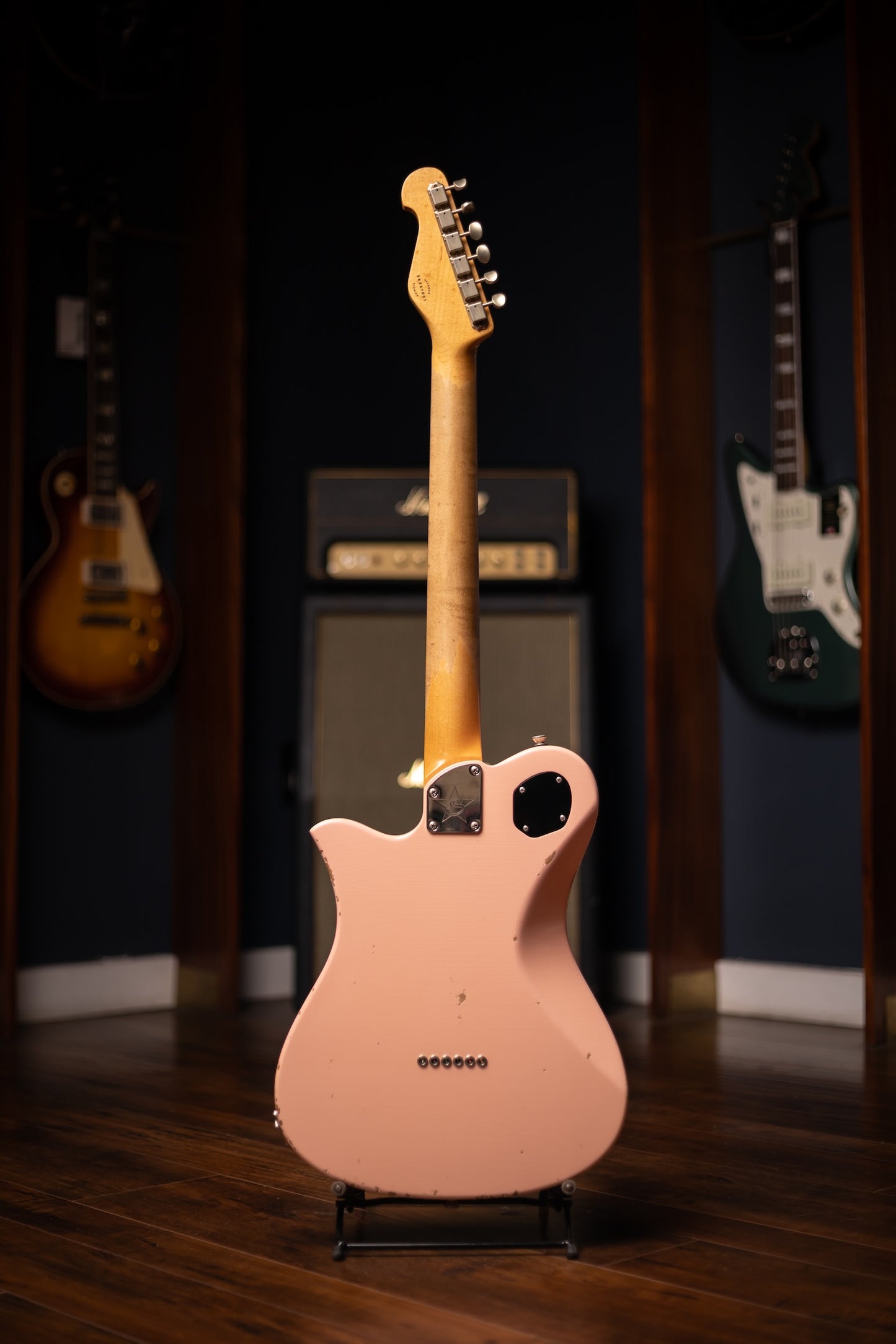 Starr Guitars Tomcat Electric Guitar - Shell Pink