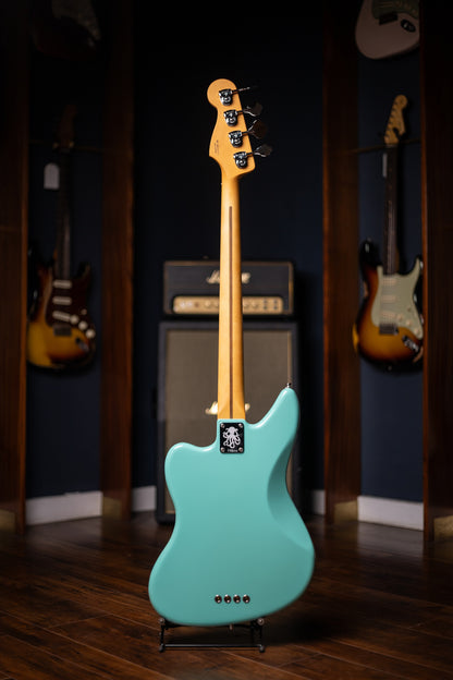 Fender Mark Hoppus Jaguar Rosewood Fingerboard Bass - Sea Foam Green