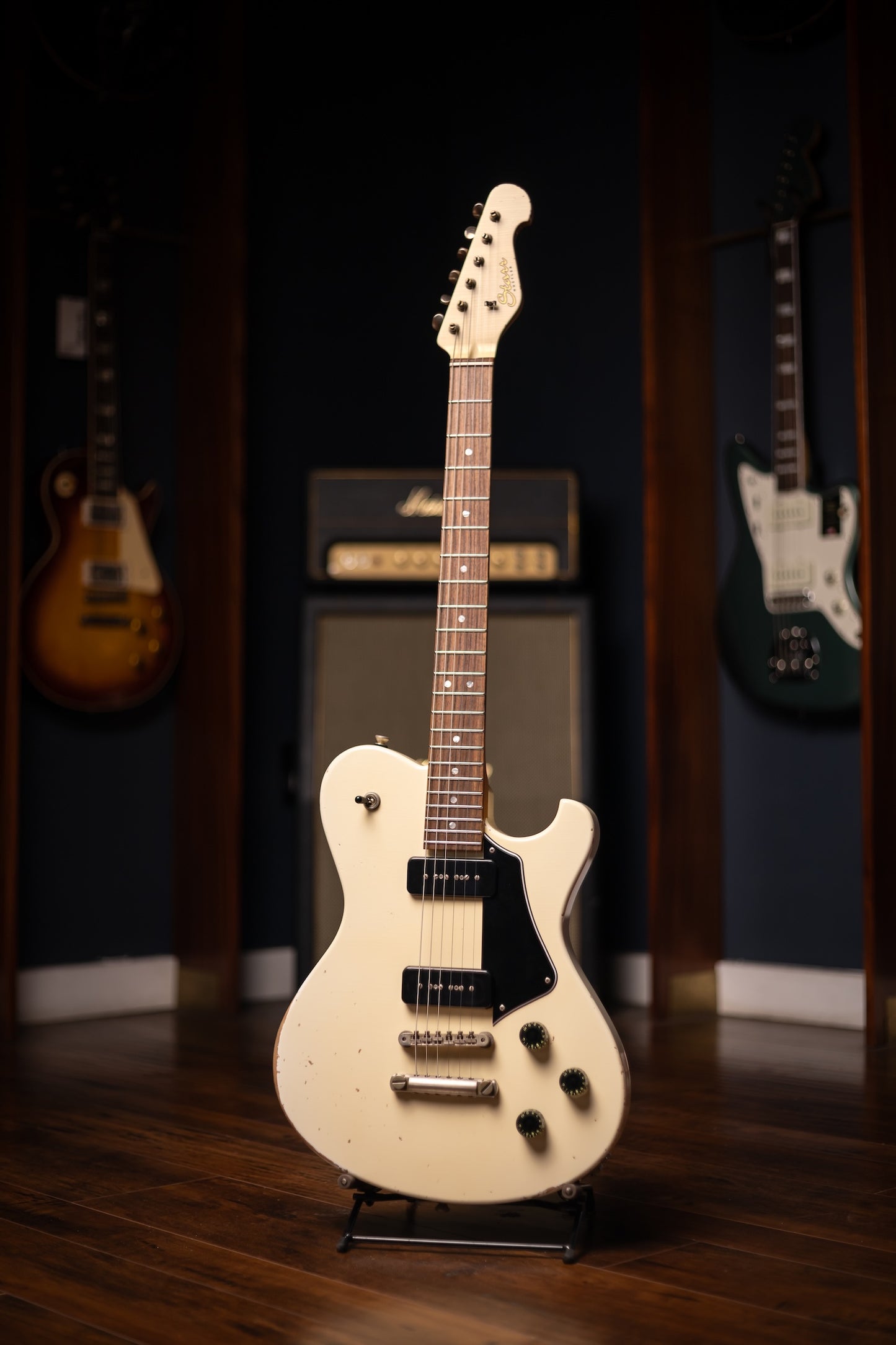 Starr Guitars Hustler Electric Guitar - Olympic White