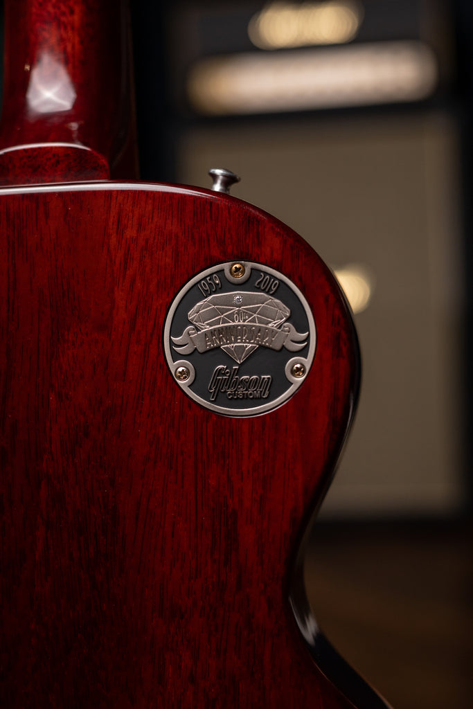 2019 Gibson 1959 Les Paul Reissue 60th Anniversary Gold Book Electric Guitar - Dirty Lemon