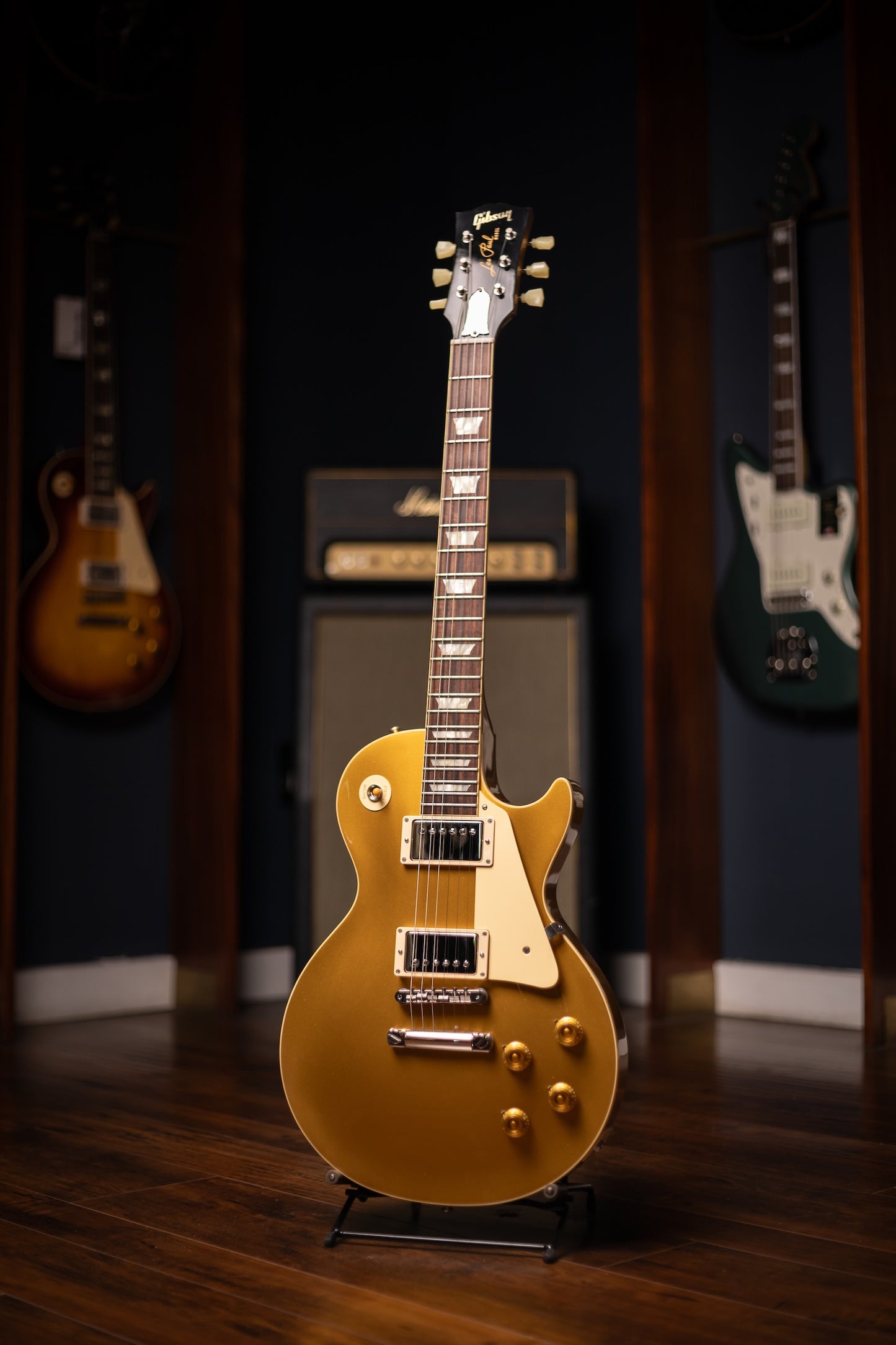 2014 Gibson Les Paul 60th Anniversary 1957 Reissue Electric Guitar - Gold Sparkle