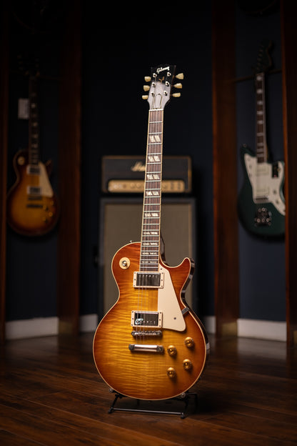 2014 Gibson Les Paul Long Scale Electric Guitar - Iced Tea Burst