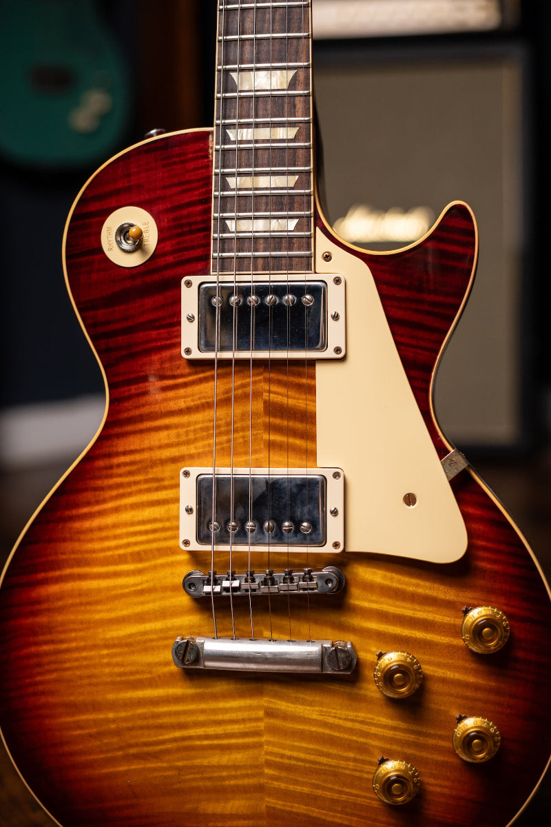 2019 Gibson 1959 Les Paul Reissue 60th Anniversary Gold Book Electric Guitar - Heritage Burst