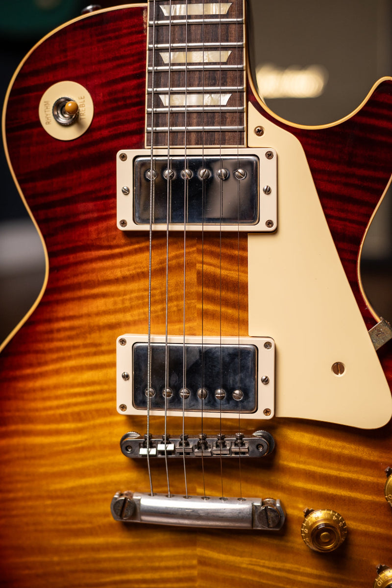 2019 Gibson 1959 Les Paul Reissue 60th Anniversary Gold Book Electric Guitar - Heritage Burst