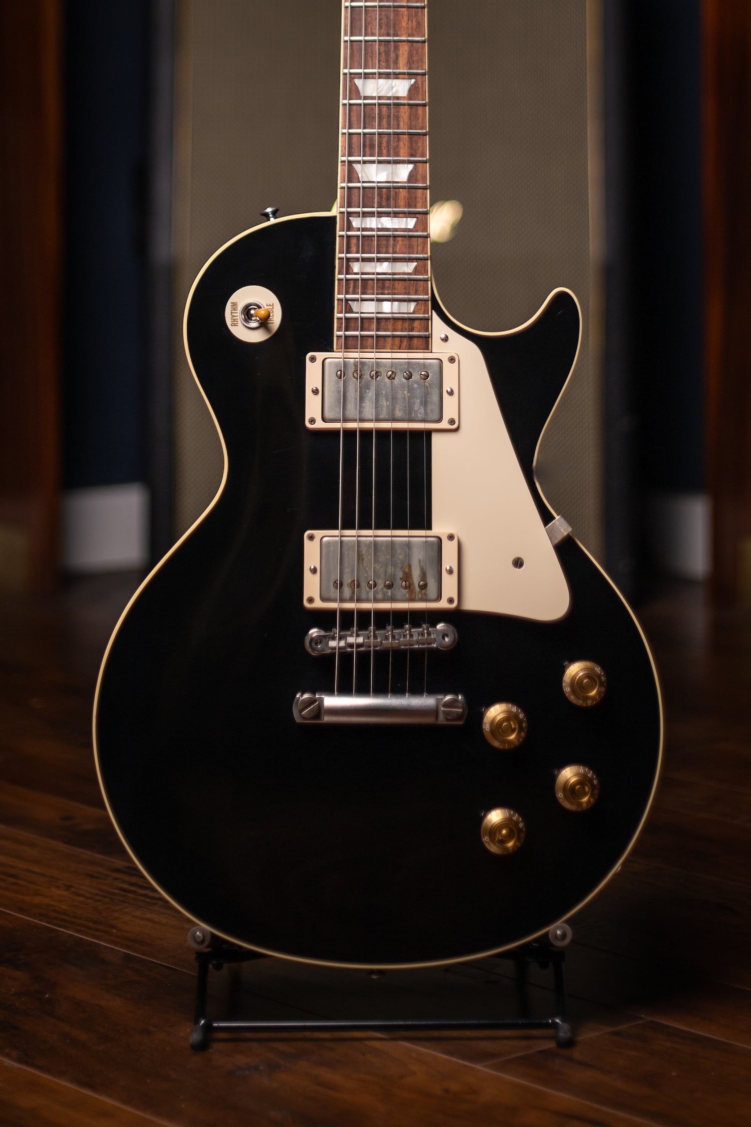 2016 Gibson Custom Shop 1958 Les Paul Reissue VOS Electric Guitar - Ebony