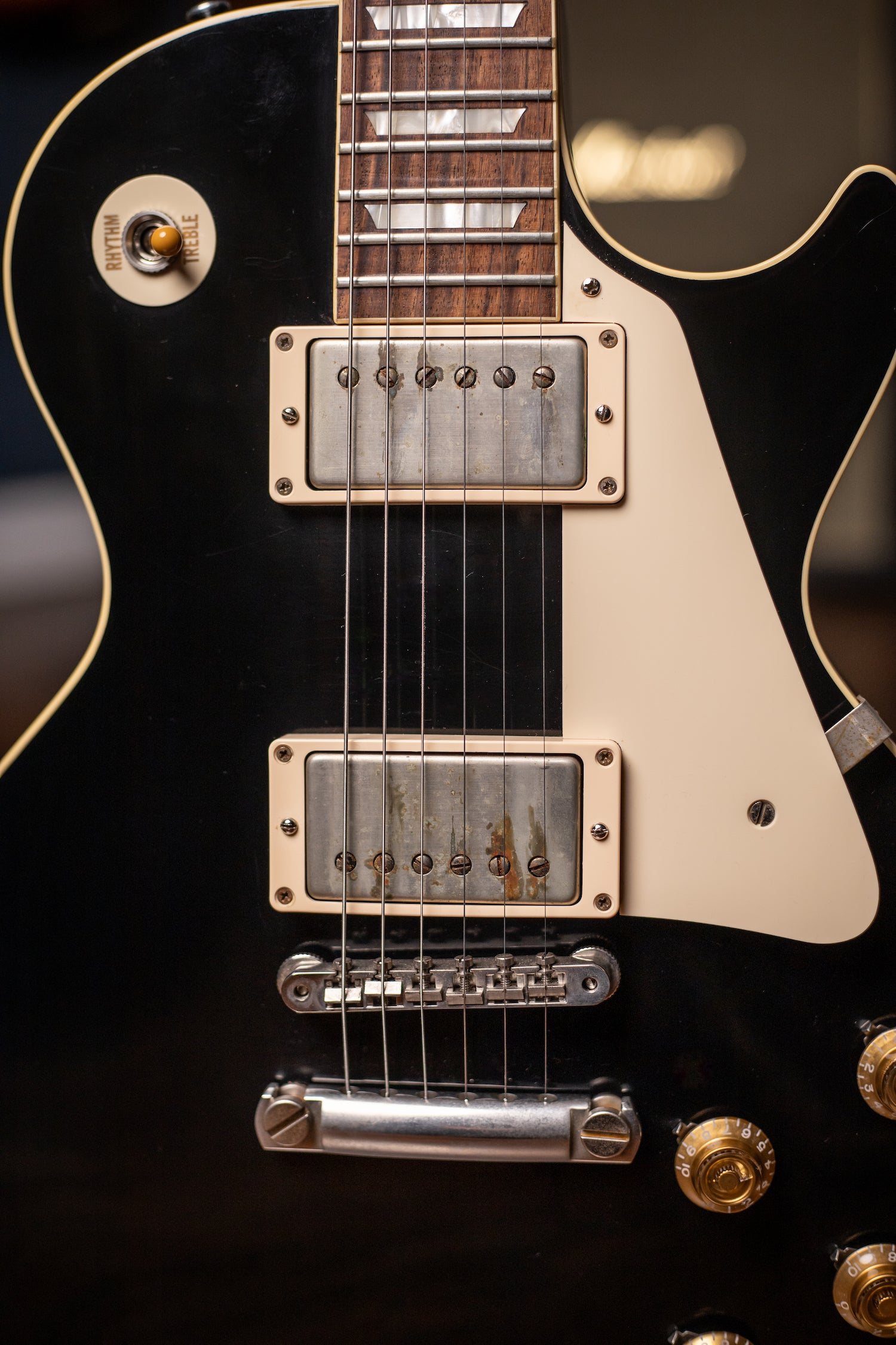 2016 Gibson Custom Shop 1958 Les Paul Reissue VOS Electric Guitar - Ebony