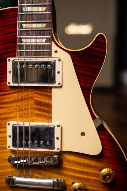 2019 Gibson 1959 Les Paul Reissue 60th Anniversary Gold Book Electric Guitar - Heritage Burst