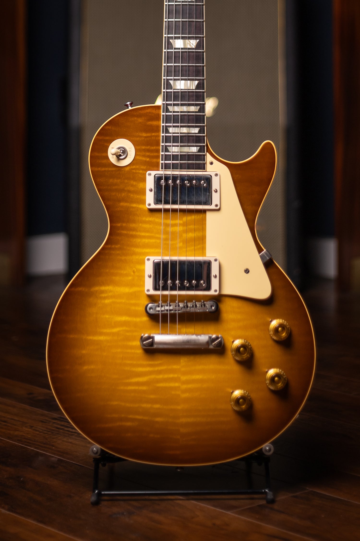2022 Gibson Custom Shop 1959 Les Paul Reissue VOS LPR9 Electric Guitar - Iced Tea