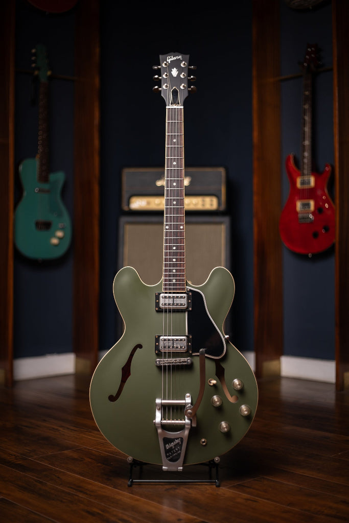 2019 Gibson Custom Shop Chris Cornell ES-335 71 of 250 Electric Guitar - Olive Green