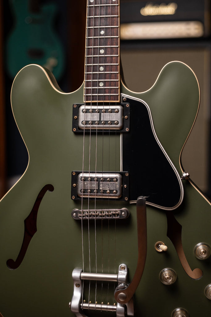 2019 Gibson Custom Shop Chris Cornell ES-335 71 of 250 Electric Guitar - Olive Green
