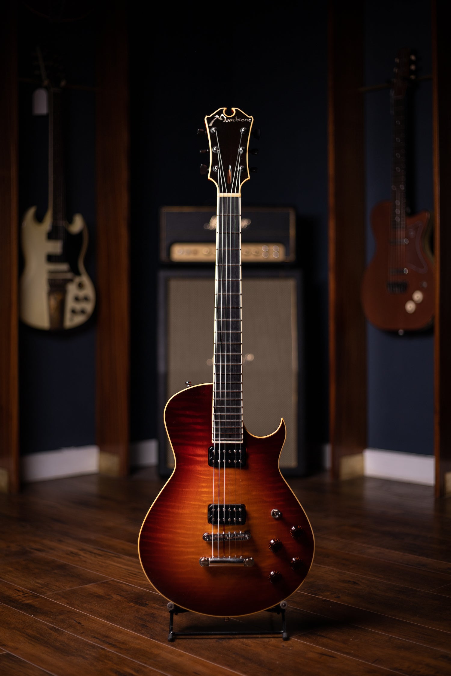 2021 Marchione Master Burst Electric Guitar - Sunburst