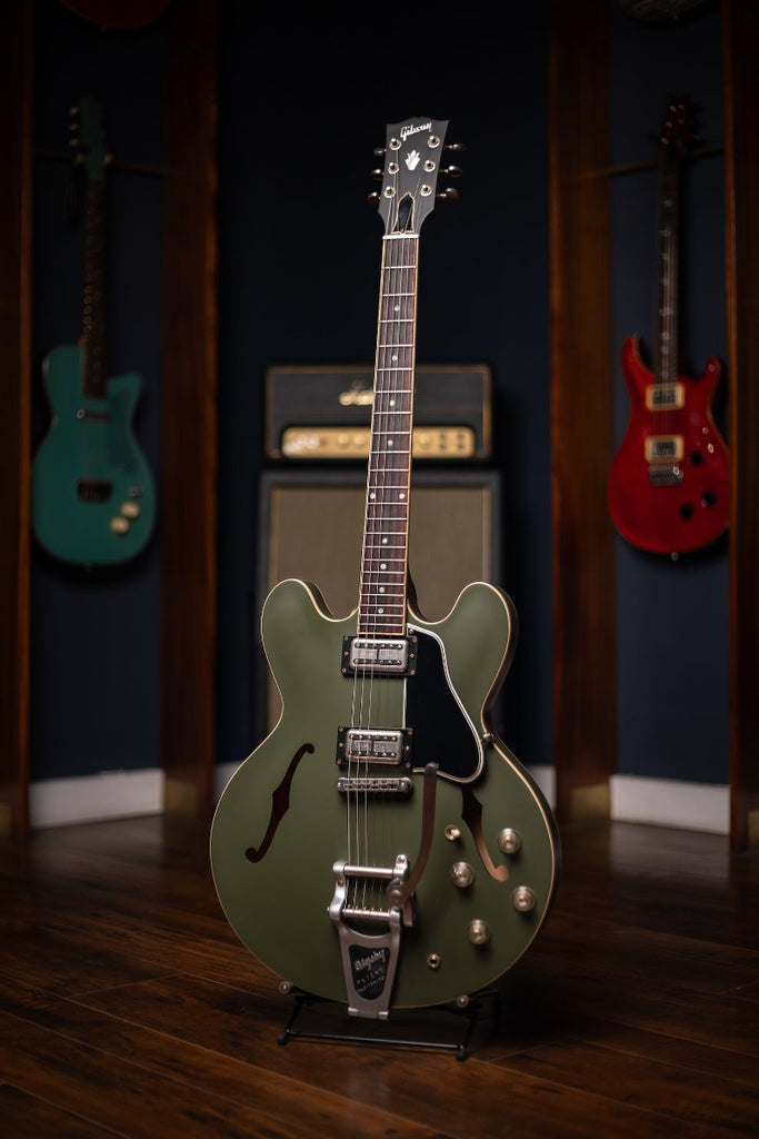 2019 Gibson Custom Shop Chris Cornell ES-335 71 of 250 Electric Guitar - Olive Green