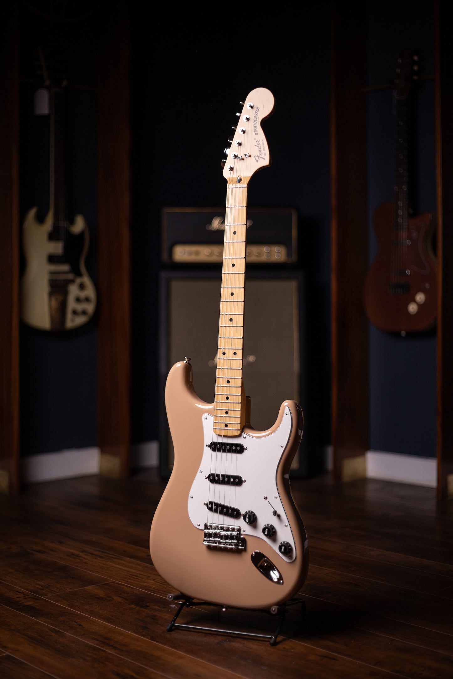 Fender Made in Japan Limited International Color Stratocaster Electric Guitar - Sahara Taupe