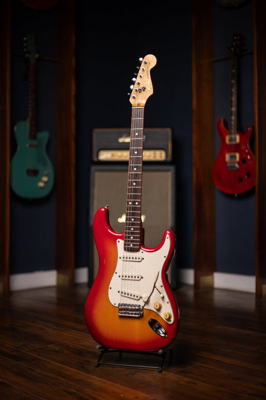 1982 Fender Stratocaster Electric Guitar - Sienna Burst