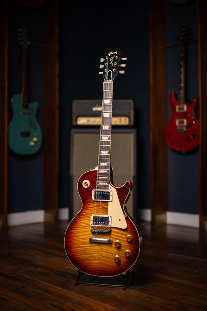 2019 Gibson 1959 Les Paul Reissue 60th Anniversary Gold Book Electric Guitar - Heritage Burst