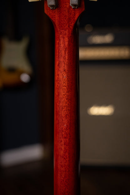 2014 Gibson Custom Shop 1958 Les Paul Reissue Flametop VOS Electric Guitar - Trans Red