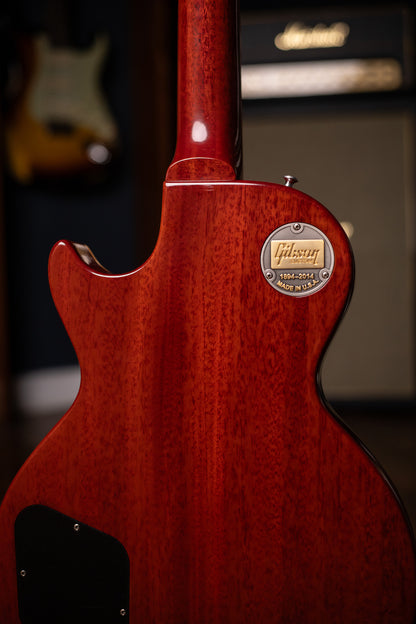 2014 Gibson Custom Shop 1958 Les Paul Reissue Flametop VOS Electric Guitar - Trans Red