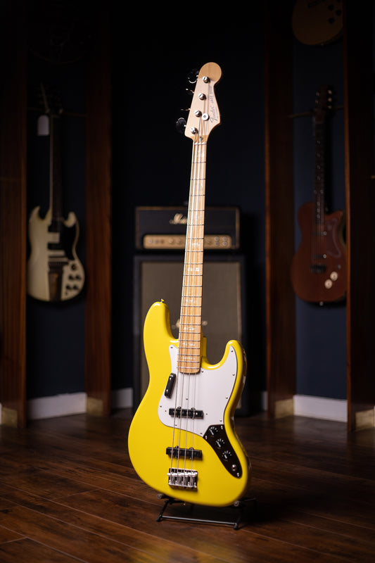 Fender Made in Japan Limited International Color Jazz Bass® - Monaco Yellow