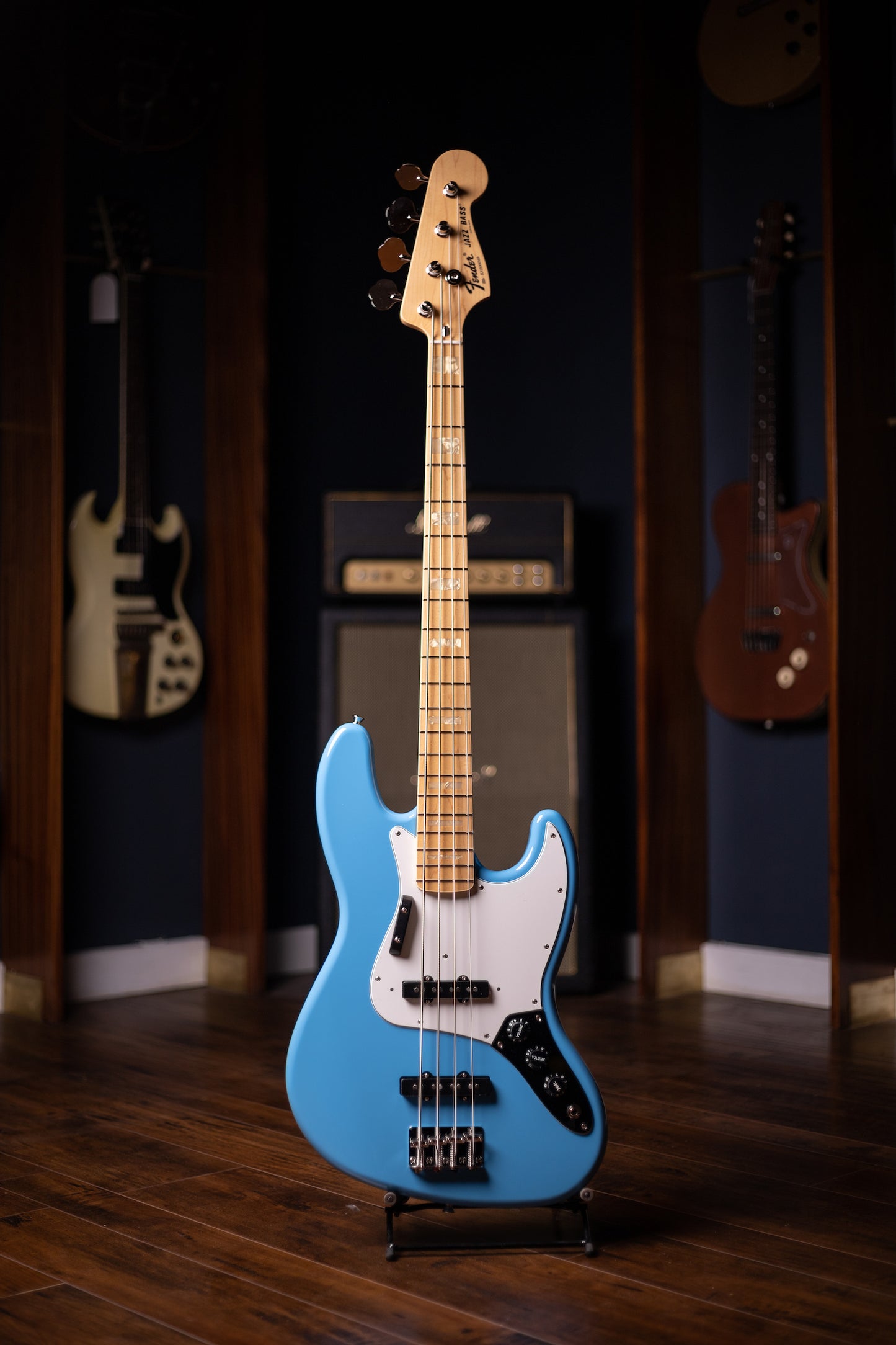 Fender Made in Japan Limited International Color Jazz Bass® - Maui Blue