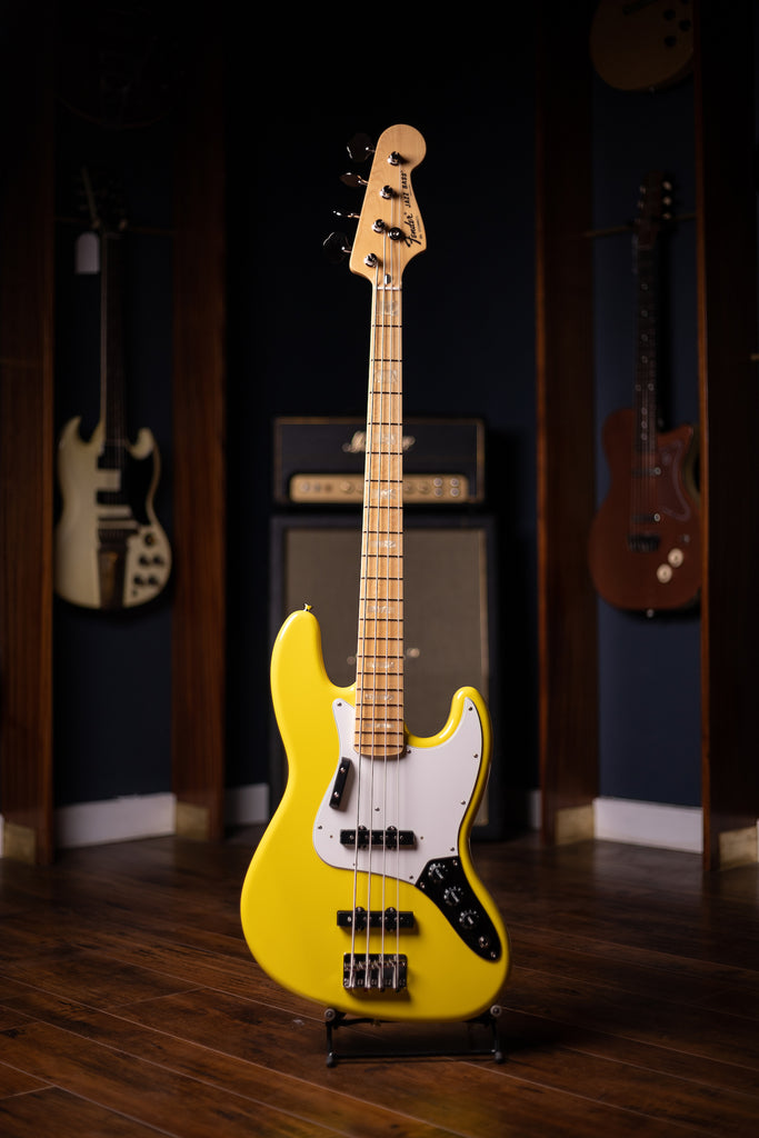 Fender Made in Japan Limited International Color Jazz Bass® - Monaco Yellow