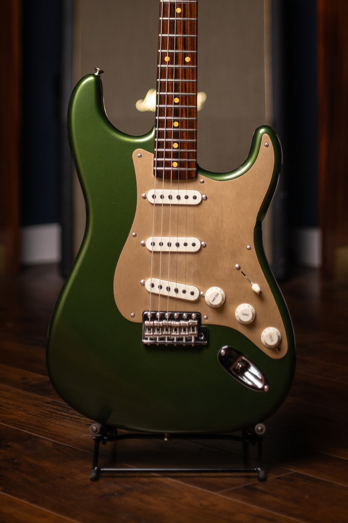 2022 Fender LTD 1957 Stratocaster Closet Classic Solid Rosewood Neck Electric Guitar - Cadillac Green