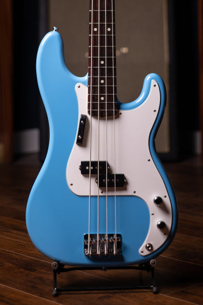 Fender Made in Japan Limited International Color Precision Bass - Maui Blue