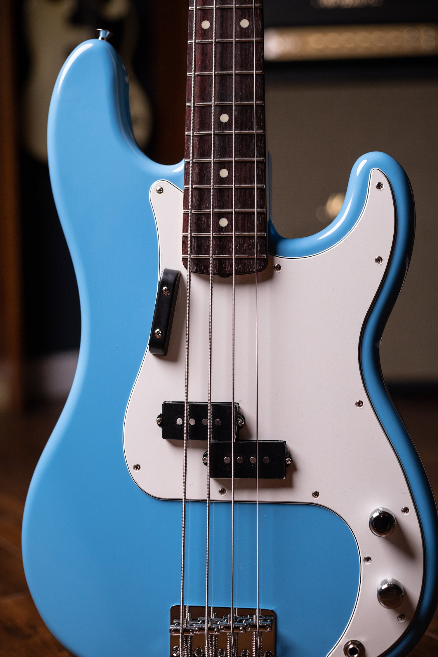 Fender Made in Japan Limited International Color Precision Bass - Maui Blue