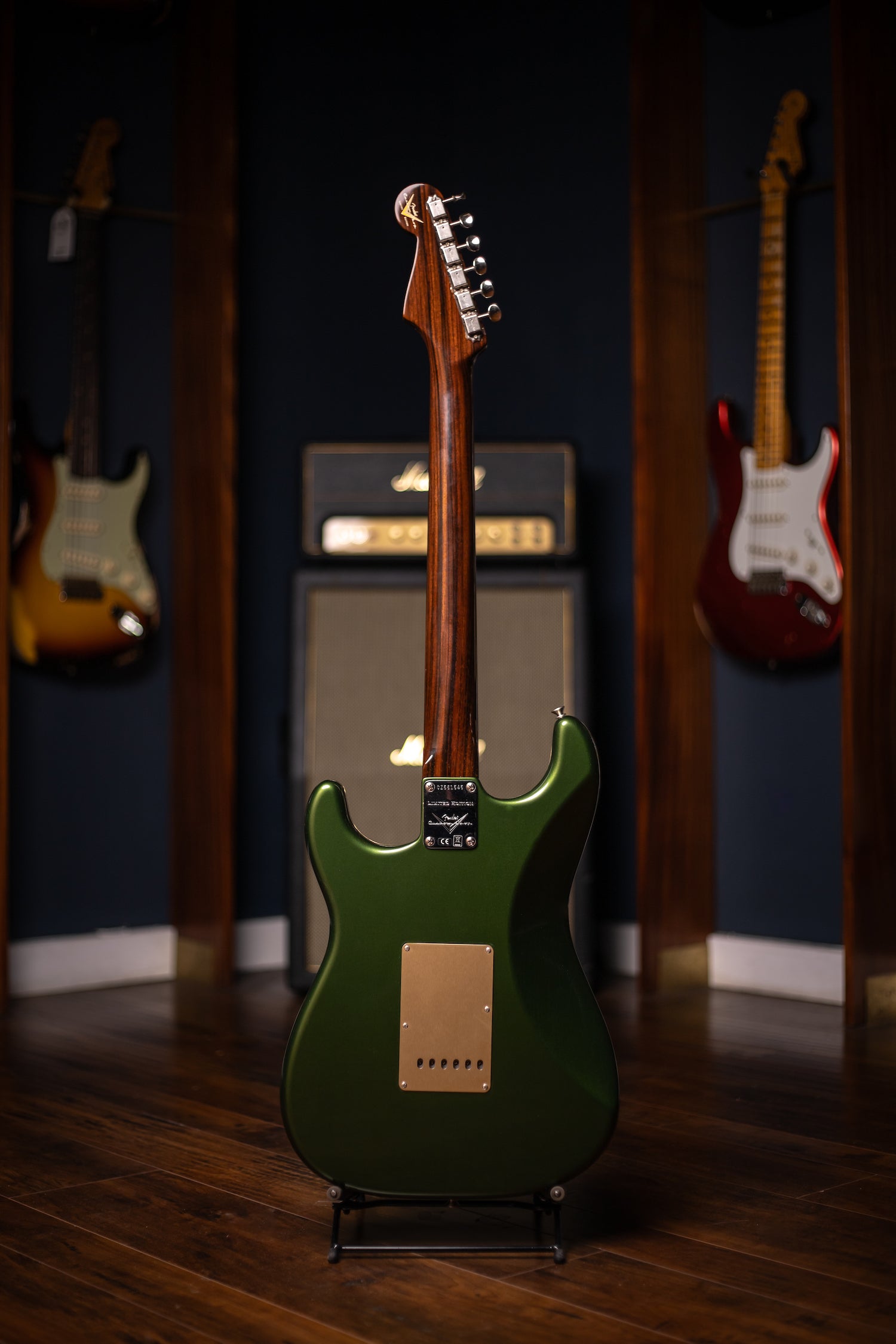 2022 Fender LTD 1957 Stratocaster Closet Classic Solid Rosewood Neck Electric Guitar - Cadillac Green